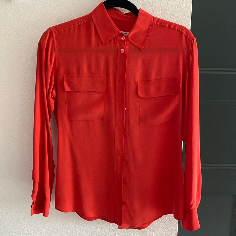 Equipment Silk Top